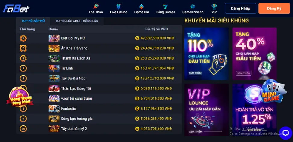Chương Trình VIP qh77